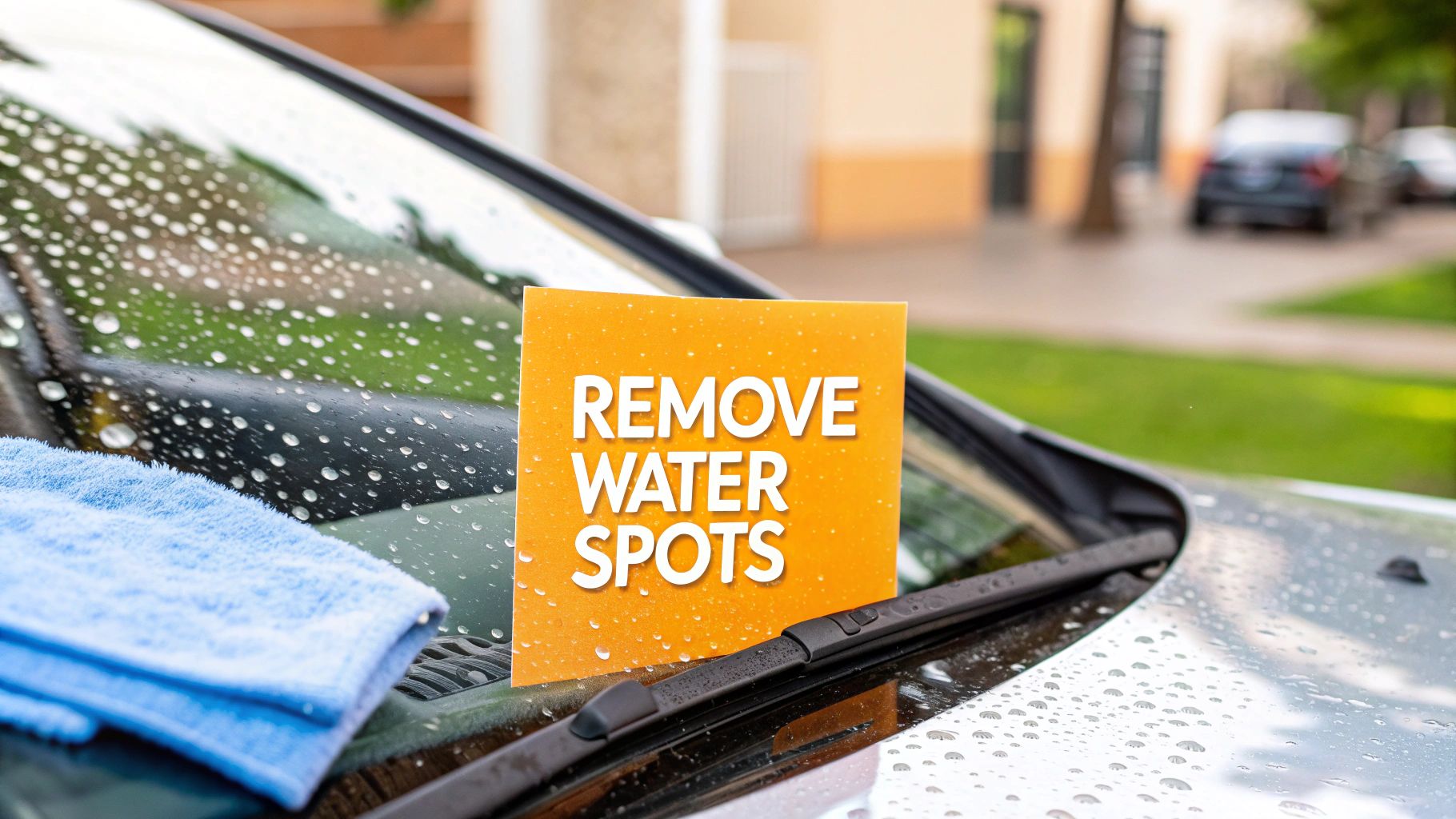 How to Remove Water Spots from Windshield: Easy Tips