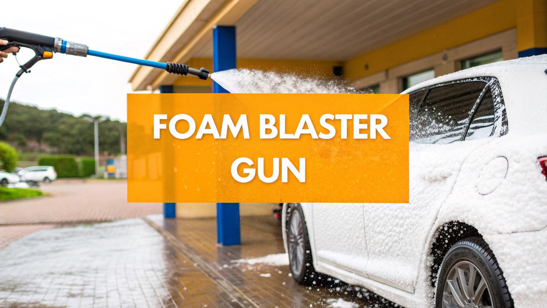 Upgrade Your Car Care with a Foam Blaster Car Wash Foam Gun