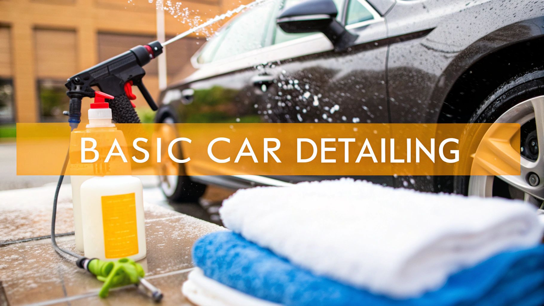 A Beginner's Guide to Basic Car Detailing