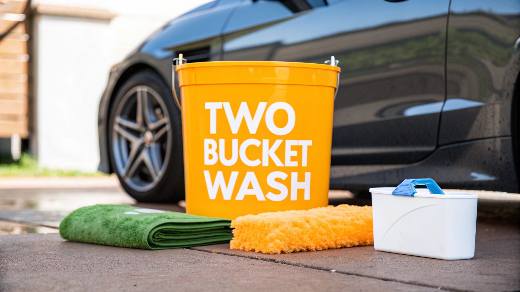 A Guide to the Two Bucket System Car Wash