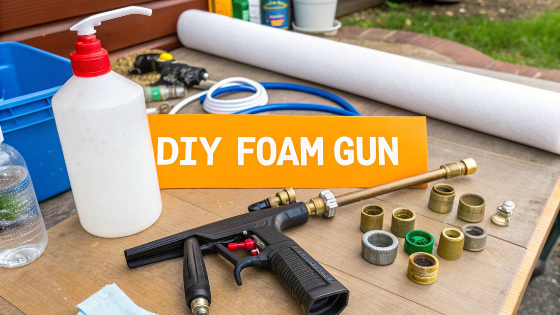 How to Make a Car Wash Foam Gun at Home: Easy DIY Guide
