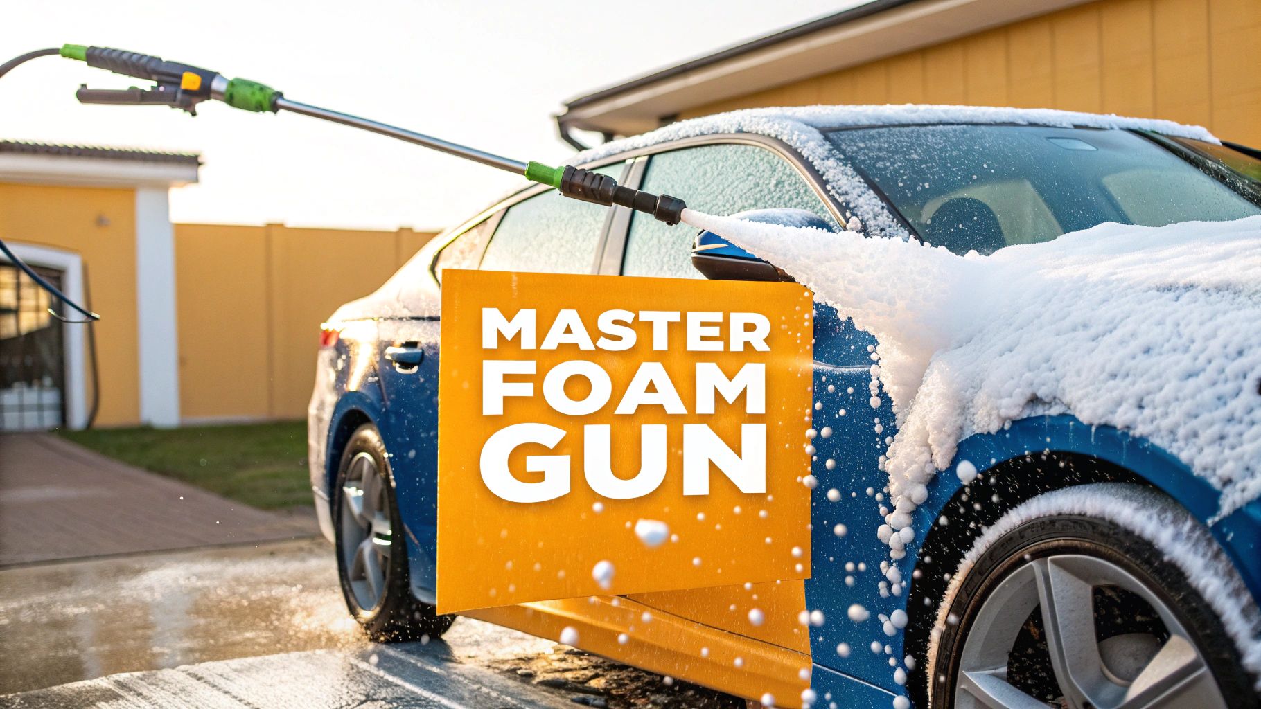 Master Your Car Wash Foam and Gun