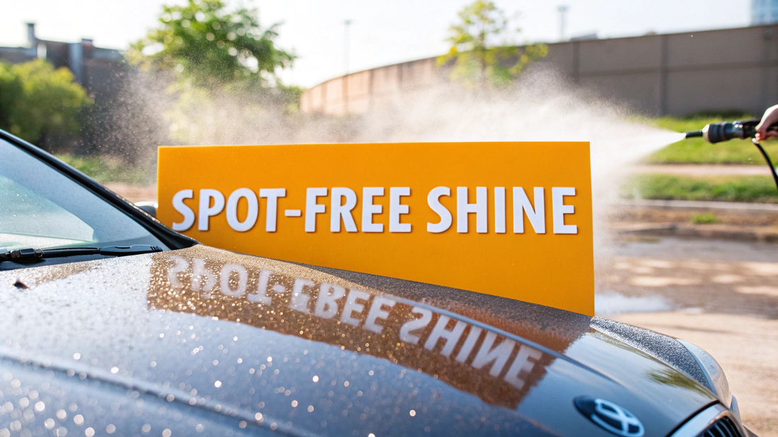 How to Stop Water Spots on Car for a Perfect Shine