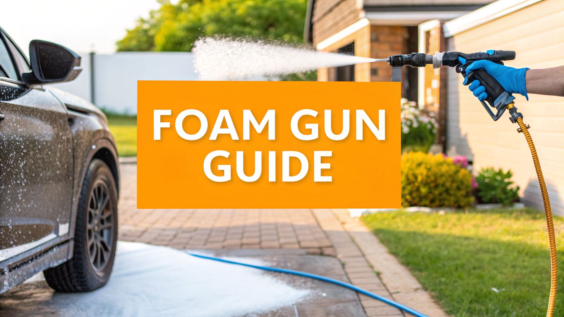 Your Guide to Using an Automotive Foam Gun