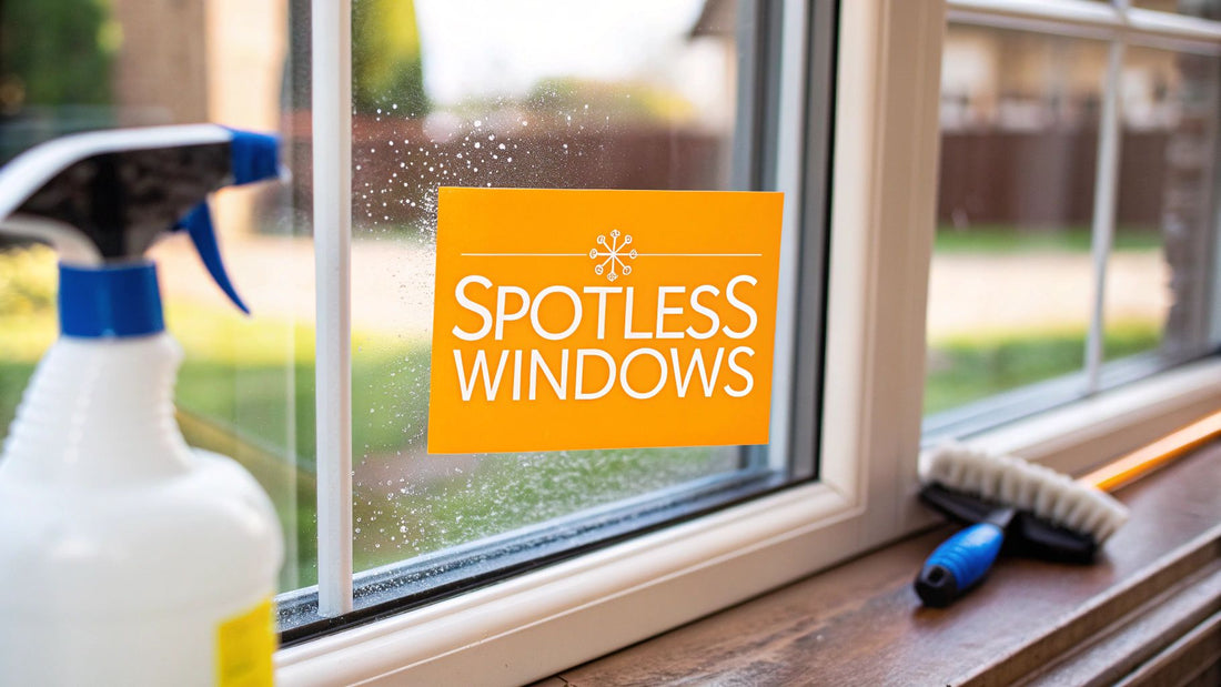 Get Rid of Water Spots on Windows for Good