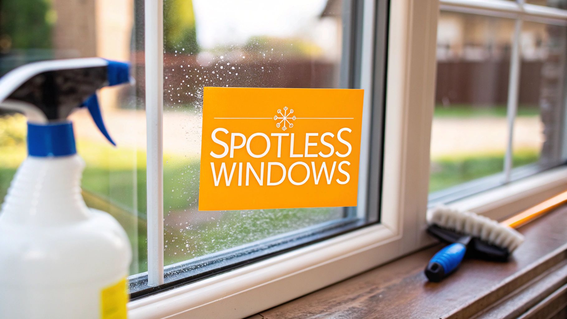 Get Rid of Water Spots on Windows for Good