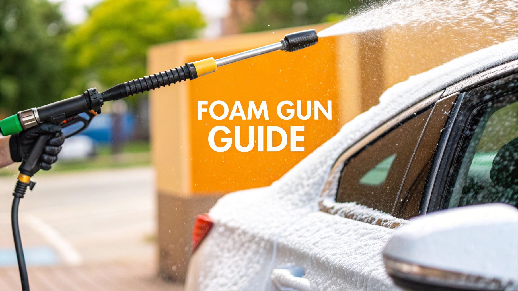 Best Foam Gun for Garden Hose | Achieve Spotless Car Washes