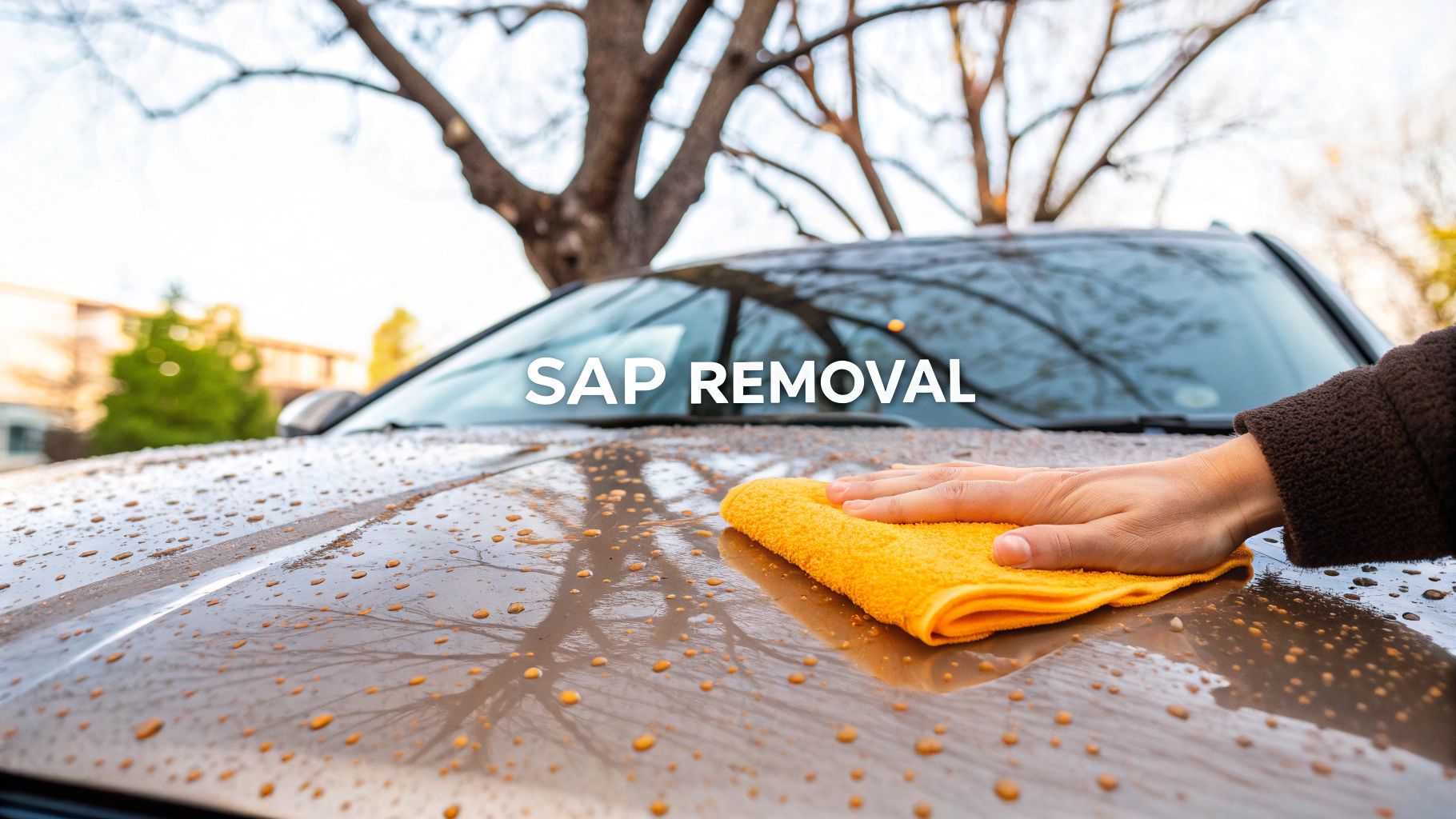 How to Remove Tree Sap from Car: The Complete Guide