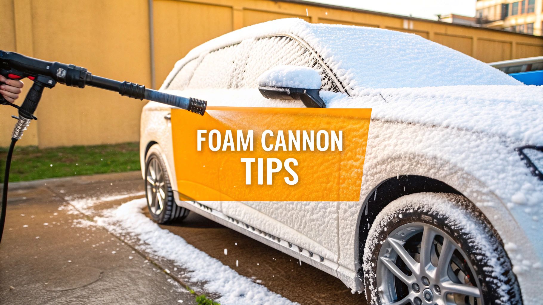Best Car Wash Foam Cannon Gun Tips for a Perfect Finish