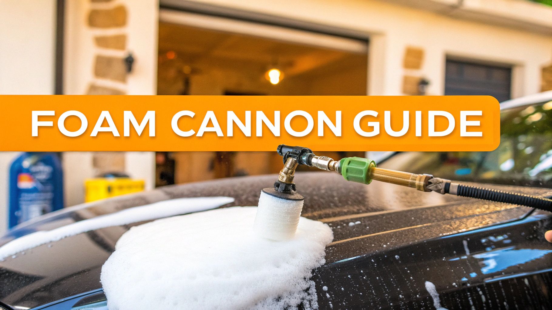 Foam Cannon for Car Washing: Expert Tips & Setup Guide